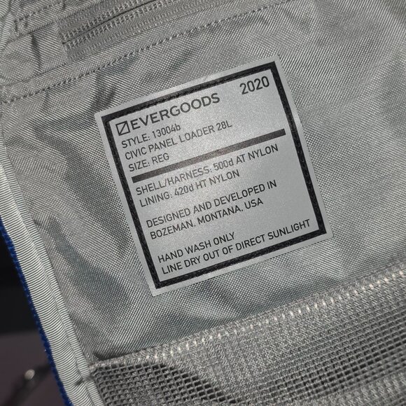 Signal Blue EVERGOODS Backpack - Picture 8 of 8
